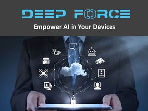 AI新創「Deep Force」團隊打造全新神經網絡演算法，強化終端裝置智慧運算效能，將任2018CES國家新創代表隊參展。