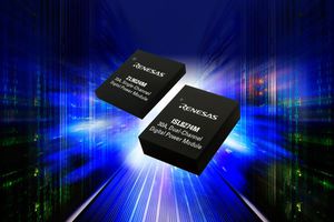 ISL8274M双路30A和ZL9024M 33A模组为先进的FPGA、DSP、ASIC以及记忆体提供高功率密度和效率。