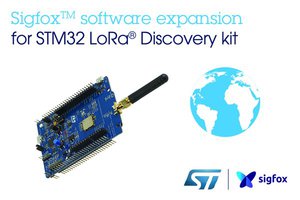 意法半導體STM32微控制器支援Sigfox嵌入式軟體