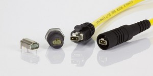 PCB??囗和电缆??头采用M8外形尺寸的IP20和IP65/67单对连接器产品组合