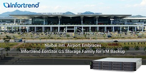 越南内排国际机场指定普安EonStor GS机种为VM备份储存首选