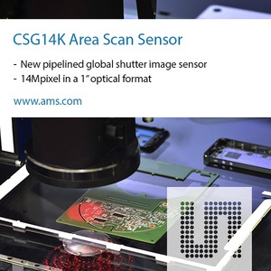 艾邁斯半導體新CSG14k影像感測器