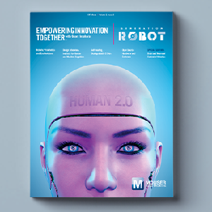 贸泽电子新世代机器人系列最新电子书《Human 2.0》