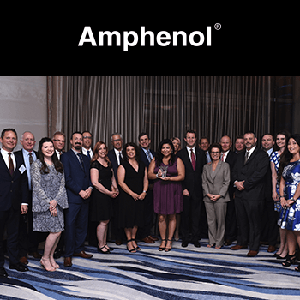 贸泽电子获颁Amphenol Corporation卓越数位服务奖