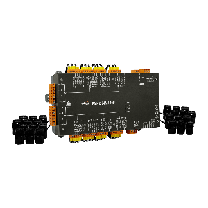 PM-4324A-100P是泓格科技（ICP DAS）多迴路智能電錶，最多可監控8個3相迴路（8 three phase circuits）或24個單相迴路（24 single phase circuits )。