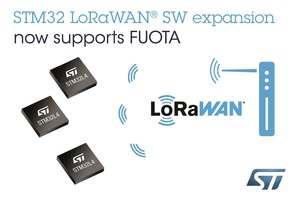 意法半导体为STM32Cube生态系统，增加LoRaWAN韧体无线更新支援