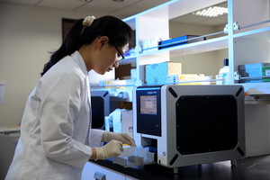 中科园区厂商瑞基海洋生物科技取得新冠病毒之基因序列，将研发成为2种新冠肺炎病毒检测试剂。