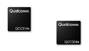 高通QCC514x（顶级）和高通QCC304x（中阶、入门）系统单晶片专为真无线耳塞式耳机和耳戴式装置优化