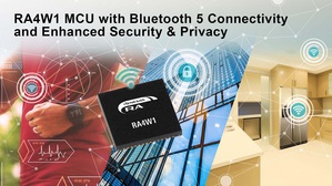 RA4W1 MCU單晶片配備彈性套裝軟體和完整的Arm生態系統，為低功耗Bluetooth 5.0連線提供更強化的安全性和私密性