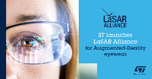 意法半导体推动LaSAR生态联盟，加速AR眼镜应用开发