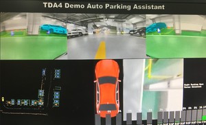 AI辨识技术辨识出各种停车场景物件与Free Space