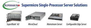 Supermicro 高效能單處理器系統產品組合