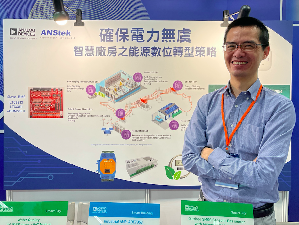 安馳科技產品市場部副理蔡勝偉。 圖╱安馳科技提供。
