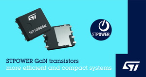意法半导体推出首款PowerGaN产品，更高效节能更纤薄