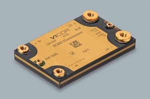 Vicor固态高效率电源模组BCM 6135与较小转换器结合使用，可复制12V电池的电源系统，实质上建立一款虚拟12V电池。