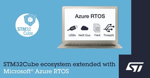 意法半導體STM32全系產品部署Microsoft Azure RTOS開發包