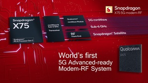 Snapdragon X75 5G数据机射频系统