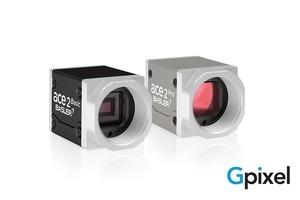 Basler新推出八款ace 2相機，適用於工廠自動化、機器人技術、自動光學檢測等領域有成本考量的應用圖為Basler ace 2 Gpixel相機。
