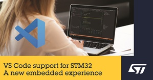意法半导体STM32全面支援Microsoft Visual Studio Code