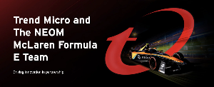 趋势科技为电动赛车麦拉伦车队NEOM McLaren Formula E Team官方合作夥伴。