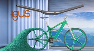 igus 推动自行车塑胶零件发展，车把是透过igus开发的复合工程塑胶生产的，即将投入量产，并将使用於Advanced Reco自行车上。（source：igus GmbH）