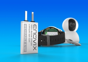 Enovix宣布其标准物联网及穿戴装置电池全面上市