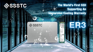 建興儲存科技推出全球第一款支援浸沒式冷卻的ER3系列企業級SATA SSD產品，並支援伺服器直接液體冷卻技術。