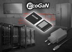 ROHM的EcoGaN Power Stage IC「BM3G0xxMUV-LB」集结650V GaN HEMT和闸极驱动器等技术，有助应用产品进一步降低功耗、实现周边元件小型化、减少设计工时和元件数量。