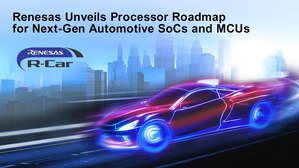 瑞萨电子针对主要应用制定新一代系统晶片和微控制器的计画，横跨汽车数位领域。