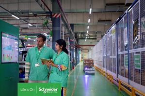 施耐德電機印度海德拉巴工廠被評選為永續發展燈塔