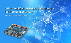 EQM-EHL模組結合良好處理能力、先進圖形技術和靈活的連接性，適合工業自動化、醫療影像、交通運輸等多個領域應用。