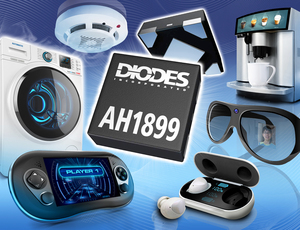 Diodes三款全新霍尔效应开关:AH1899A/B/S,在低供应电压与极低静态电流下运作,可延长行动装置与可携式装置的电池使用寿命。