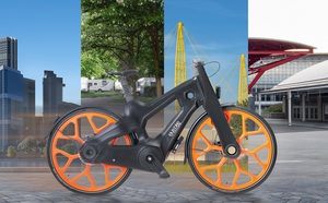 igus改良工程塑膠的新型自行車首批現已上路，未來在城市中的飯店、露營區或展覽會場上，都能看到它們的身影。（source：igus GmbH）