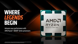 AMD Ryzen 8000 F系列處理器上市