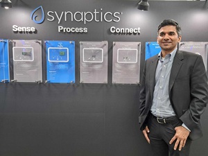 Synaptics資深副總裁暨智慧感測部門總經理兼策略長 Satish Ganesan表示，Astra AI原生物聯網平台本身建構是為AI設計的，而非改善處理器效能。(攝影 / 陳復霞)