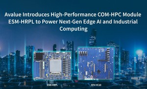 安勤科技新一代COM-HPC模组ESM-HRPL，锁定AI推论、智慧医疗、工业自动化与智慧电网等多元应用场域。