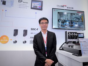士林電機機器事業群機器自動化營業總處內銷營業處長林嘉福