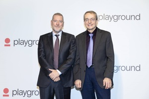 左起:Playground Global 合夥人 Peter Barrett、Playground Global 合夥人 Pat Gelsinger