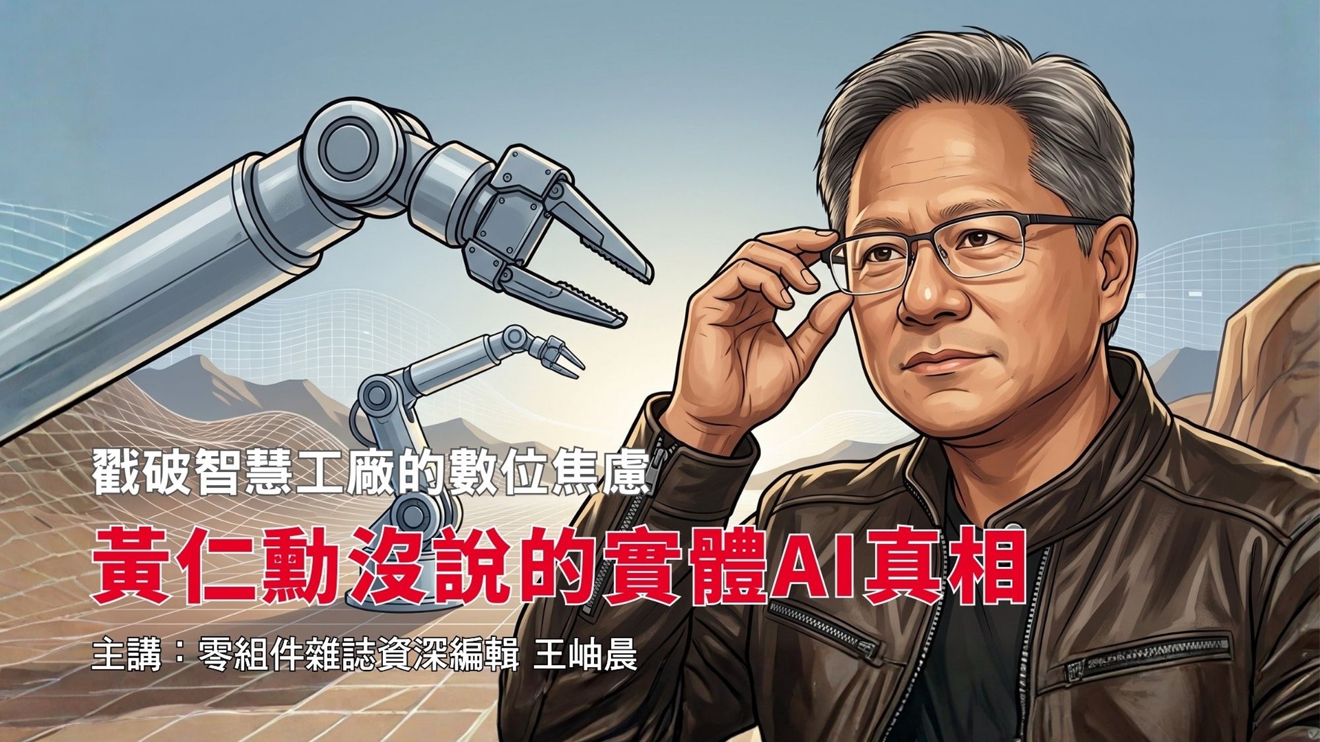 黃仁勳沒說的實體AI真相:戳破智慧工廠的數位焦慮