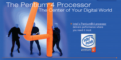 《圖一　Pentium 4得核心為全新設計的架構》