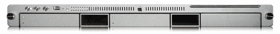 《图六 苹果计算机（Apple Computer）于2003年以后推出的Xserve服务器，连GPU芯片都加以精省，足见服务器、伺服应用机（也包含家用网关Home Gateay、常驻网关Residential Gateway）的领域相当不重视GPU。》
