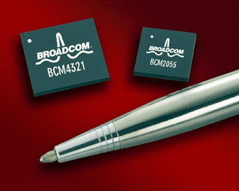 《图四 Broadcom的Intensi-fi是针对802.11n WLAN应用的产品》