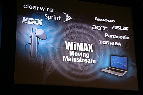 《圖七　一手推動WiMAX產業成型的英特爾表示，WiMAX即將成為主流。》