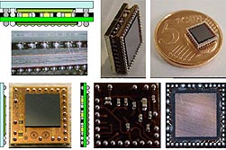 《圖五  SiP技術能整合的多個功能元件，能大幅減少元件間的干擾，是目前多模晶片設計最具效能的方法。》