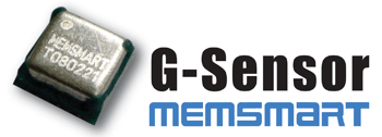 《图三 微智半导体设计的加速度感测芯片，图为LGA封装，最新设计为与Standard CMOS QFN Package相同之封装。》