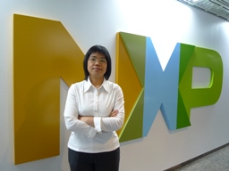 《圖三　NXP資深產品行銷經理胡硯嵐》