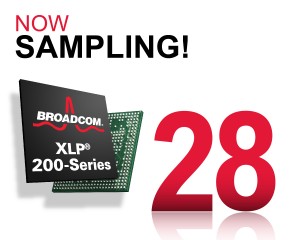 圖一 : 博通推出28奈米製程的多核心通訊處理器