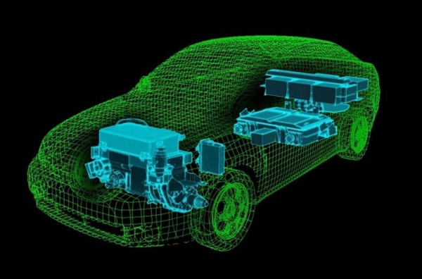 圖二 : 電池技術是新能源汽車的重要驅動力。