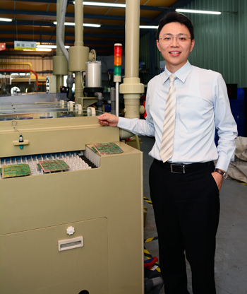 圖六 :   優勝奈米總經理許景翔