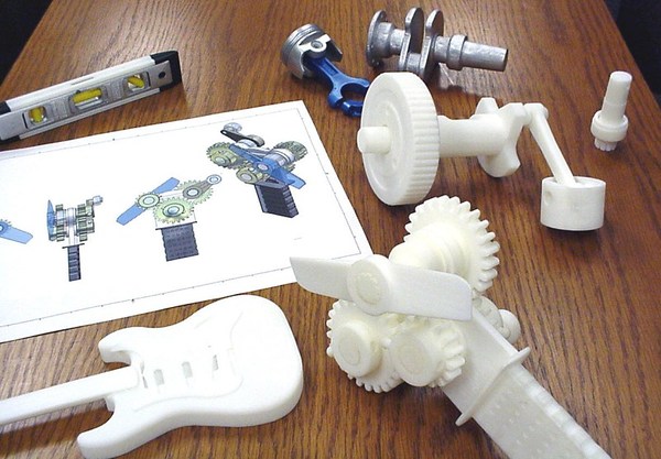 图六: 3D印表机以能够用来印制功能性元件。